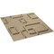 Ekena Millwork 11 7/8in. W x 11 7/8in. H Oslo EnduraWall Decorative 3D Wall Panel Covers 0.98 Sq. Ft. WP12X12OSECE - alternate 2